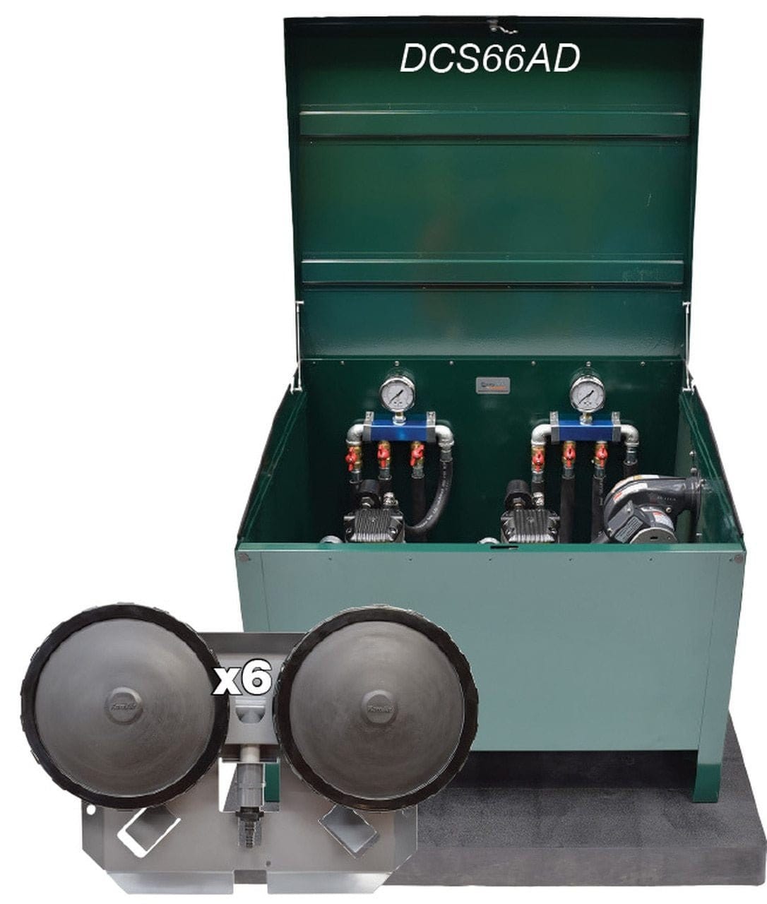 Rocking Piston Dual Compressor Lake Aerator - Smith Creek Fish Farm