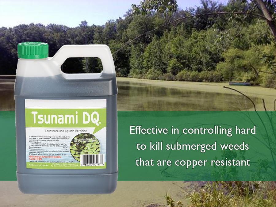 Sanco Herbicide Tsunami DQ (37.3% Diquat) Tsunami DQ Aquatic Herbicide/Pond Weed Killer - 37.3% Diquat
