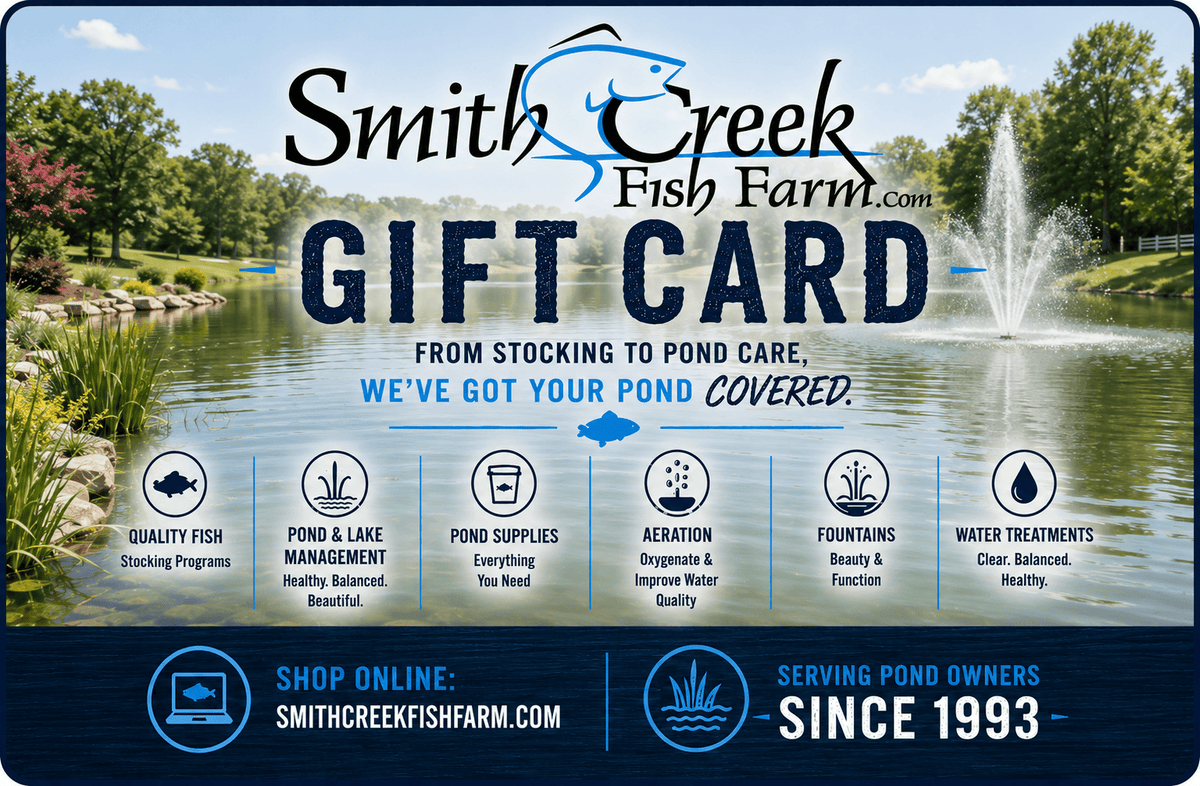 Smith Creek Fish Farm Smith Creek Fish Farm Physical Gift Card Smith Creek Fish Farm Physical Gift Card
