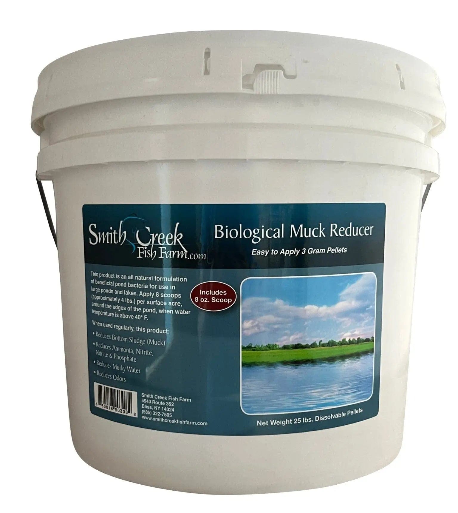 Smith Creek Lake & Pond Bacterial Biological Muck Reducer Pellets Pond Muck Reducer/Remover Pellets for Sale | Smith Creek Fish Farm