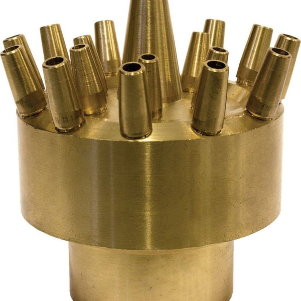 Fixed Three Tier Brass Fountain Nozzle | Pond Fountain Spray